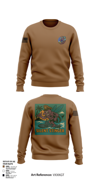 Crew Neck Sweatshirt, USS CHARLOTTE SSN 766, Navy, Teamtime, Team time, sublimation, custom sports apparel, team uniforms, spirit wear, spiritwear, sports uniforms, custom shirts, team store, custom team store, fundraiser sports, apparel fundraiser