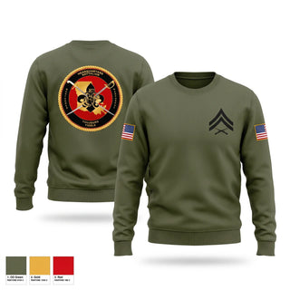 Crew Neck Sweatshirt, HQBN, Marines, Teamtime, Team time, sublimation, custom sports apparel, team uniforms, spirit wear, spiritwear, sports uniforms, custom shirts, team store, custom team store, fundraiser sports, apparel fundraiser