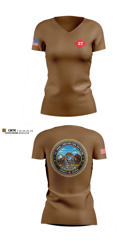 Womens Short Sleeve Vneck Shirt, NCB 27, , Teamtime, Team time, sublimation, custom sports apparel, team uniforms, spirit wear, spiritwear, sports uniforms, custom shirts, team store, custom team store, fundraiser sports, apparel fundraiser