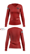 McBee Police Department 4438901 Women's Long Sleeve V-neck Shirt - 23