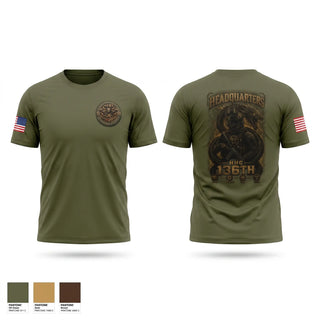 Short Sleeve Performance Shirt, HHC 136th ESB, National Guard, Teamtime, Team time, sublimation, custom sports apparel, team uniforms, spirit wear, spiritwear, sports uniforms, custom shirts, team store, custom team store, fundraiser sports, apparel fundraiser