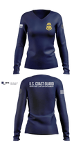 Sector Miami Boarding Team 26963643 Women's Long Sleeve V-neck Shirt - 61