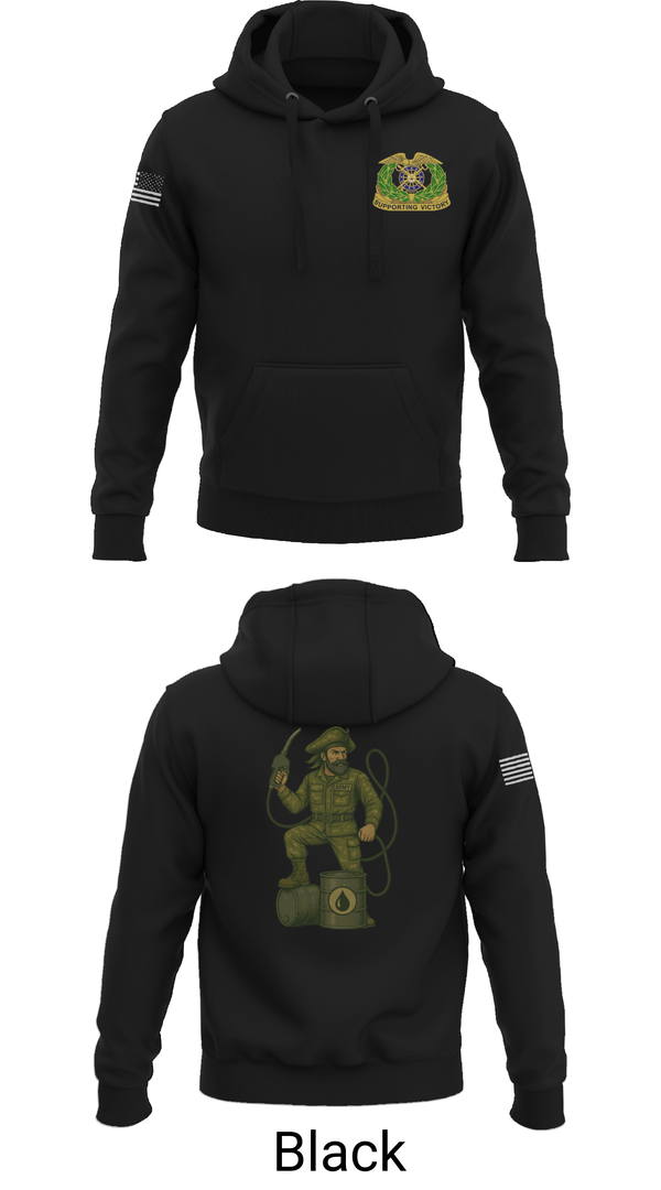 Hoodie, 877th Quartermaster Company, Army, Teamtime, Team time, sublimation, custom sports apparel, team uniforms, spirit wear, spiritwear, sports uniforms, custom shirts, team store, custom team store, fundraiser sports, apparel fundraiser