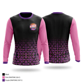 Long Sleeve Performance Shirt, B Maze Family Elite, Women's Basketball, Teamtime, Team time, sublimation, custom sports apparel, team uniforms, spirit wear, spiritwear, sports uniforms, custom shirts, team store, custom team store, fundraiser sports, apparel fundraiser