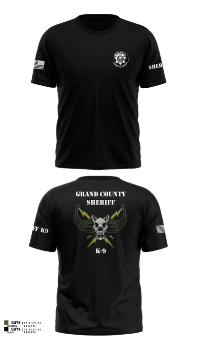 GCSO K9 Old School Cotton Feel Shirt - 115