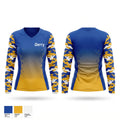 Derry Women's Long Sleeve V-neck Shirt - 1