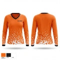 Tigers 58878089 Women's Long Sleeve V-neck Shirt - 1
