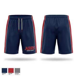 Athletic Shorts With Pockets, Patriots, Women's Soccer, Teamtime, Team time, sublimation, custom sports apparel, team uniforms, spirit wear, spiritwear, sports uniforms, custom shirts, team store, custom team store, fundraiser sports, apparel fundraiser