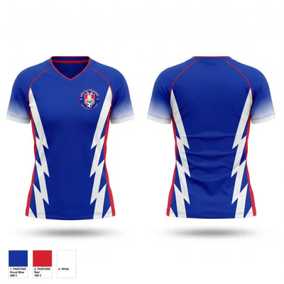 Brooklyn Hares FC 52576140 Women's Short Sleeve V-neck Shirt - 1