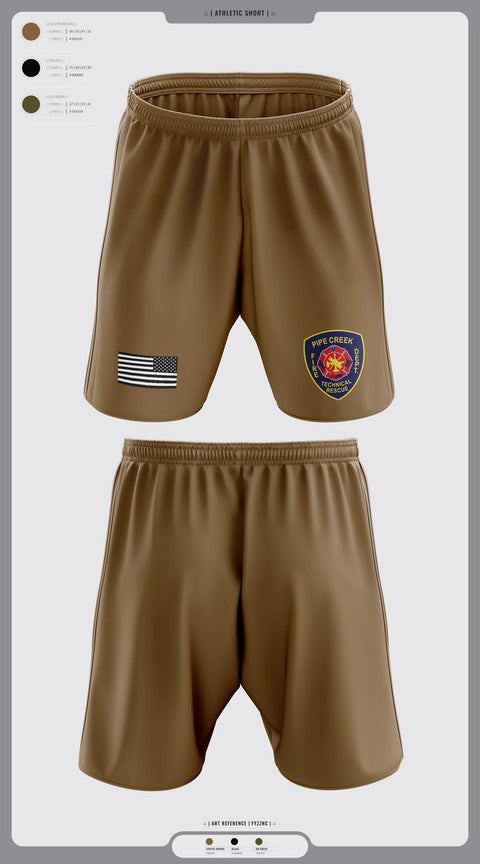 Athletic Shorts With Pockets, PCFD, , Teamtime, Team time, sublimation, custom sports apparel, team uniforms, spirit wear, spiritwear, sports uniforms, custom shirts, team store, custom team store, fundraiser sports, apparel fundraiser