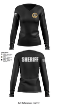 Greene County Sheriff’s Office Women's Long Sleeve V-neck Shirt - 5