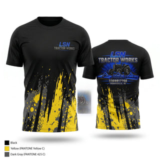 Football Jersey, LSN Tractor Works, Police, Teamtime, Team time, sublimation, custom sports apparel, team uniforms, spirit wear, spiritwear, sports uniforms, custom shirts, team store, custom team store, fundraiser sports, apparel fundraiser