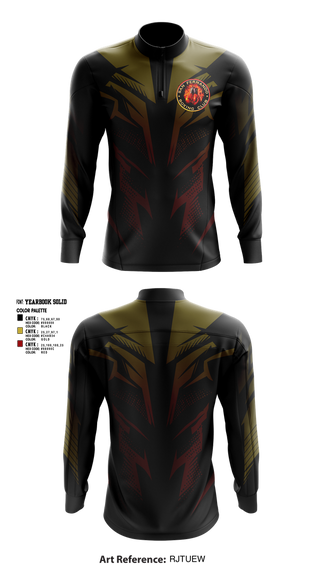 Quarter Zip Jacket, San Fernando Boxing Club, Spirit Store, Teamtime, Team time, sublimation, custom sports apparel, team uniforms, spirit wear, spiritwear, sports uniforms, custom shirts, team store, custom team store, fundraiser sports, apparel fundraiser