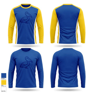 Long Sleeve Performance Shirt, St Pete Pelicans, Rugby, Teamtime, Team time, sublimation, custom sports apparel, team uniforms, spirit wear, spiritwear, sports uniforms, custom shirts, team store, custom team store, fundraiser sports, apparel fundraiser