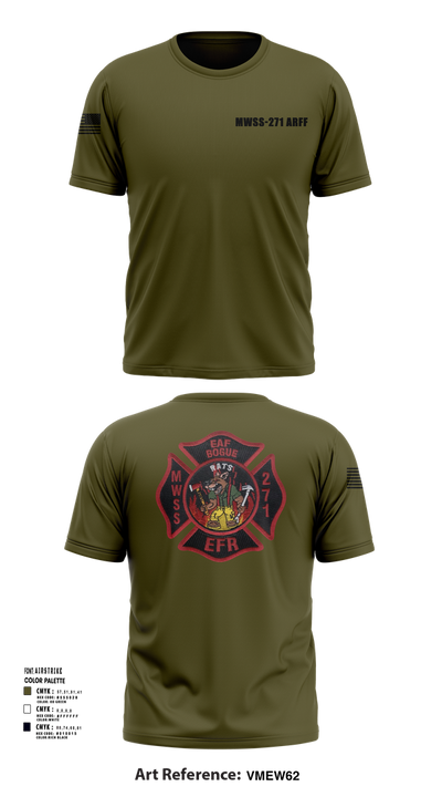 ARFF 58194852 Short Sleeve Performance Shirt - 102
