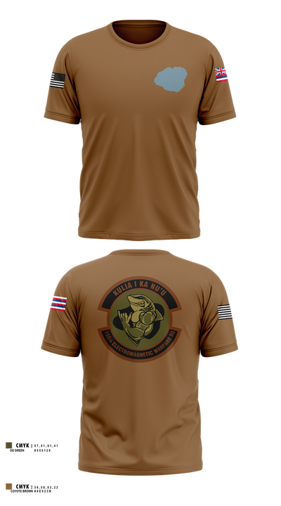 150th Electromagnetic Warfare Squadron 66679137 Short Sleeve Performance Shirt - 4