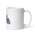 SBA Eagles Tennis 44818213 White Glossy Mug - Small