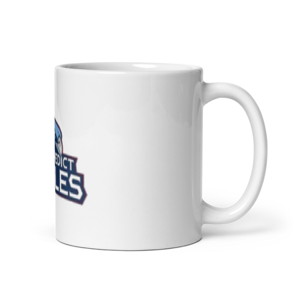 SBA Eagles Tennis 44818213 White Glossy Mug - Small
