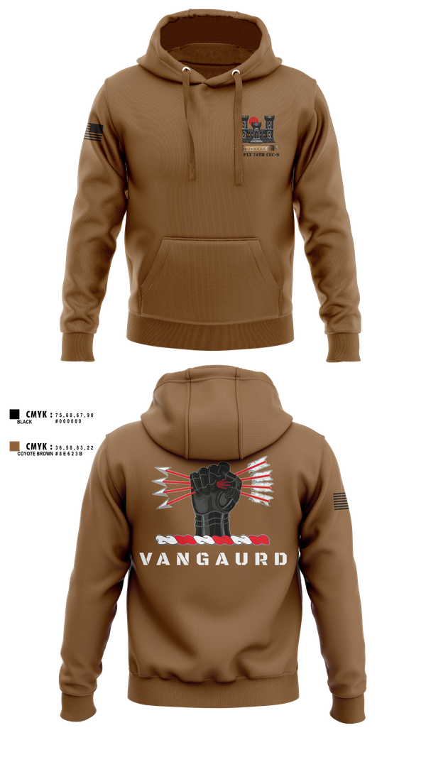 Hoodie, 1ST PLT 76TH CEC-S, Army, Teamtime, Team time, sublimation, custom sports apparel, team uniforms, spirit wear, spiritwear, sports uniforms, custom shirts, team store, custom team store, fundraiser sports, apparel fundraiser