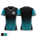 Florida Crackers Softball Club Women's Short Sleeve V-neck Shirt - 1