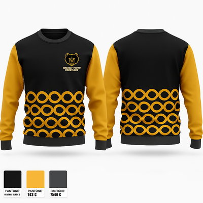 Grizzly Youth Wrestling Club 66938347 Crew Neck Sweatshirt - 1
