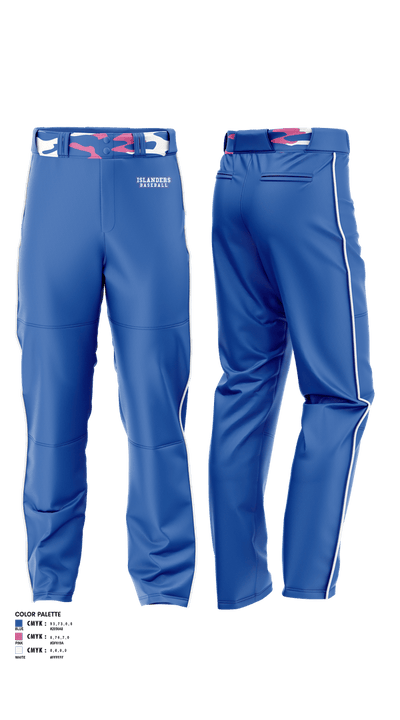 Islanders 88250489 Baseball Pants - 2
