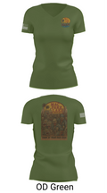 MACARTHUR PARK UNIT 16981211 Women's Short Sleeve V-neck Shirt - 46