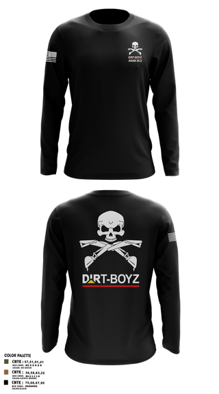 Long Sleeve Performance Shirt, DirtBoyz, Air Force, Teamtime, Team time, sublimation, custom sports apparel, team uniforms, spirit wear, spiritwear, sports uniforms, custom shirts, team store, custom team store, fundraiser sports, apparel fundraiser