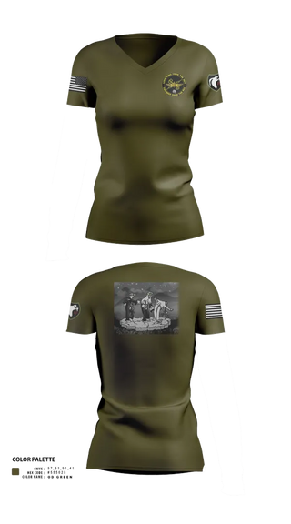 Womens Short Sleeve Vneck Shirt, 5th ANGLICO, , Teamtime, Team time, sublimation, custom sports apparel, team uniforms, spirit wear, spiritwear, sports uniforms, custom shirts, team store, custom team store, fundraiser sports, apparel fundraiser