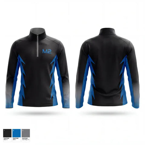 Quarter Zip Jacket, M2, Softball, Teamtime, Team time, sublimation, custom sports apparel, team uniforms, spirit wear, spiritwear, sports uniforms, custom shirts, team store, custom team store, fundraiser sports, apparel fundraiser