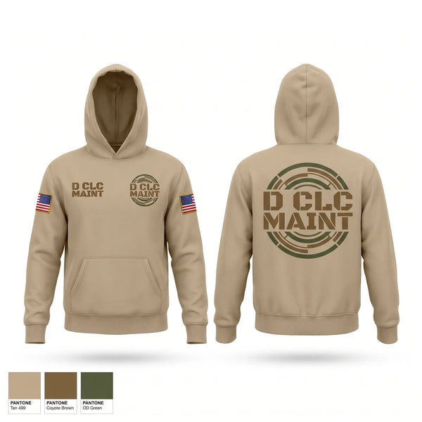 Hoodie, D CLC MAINT, Army, Teamtime, Team time, sublimation, custom sports apparel, team uniforms, spirit wear, spiritwear, sports uniforms, custom shirts, team store, custom team store, fundraiser sports, apparel fundraiser