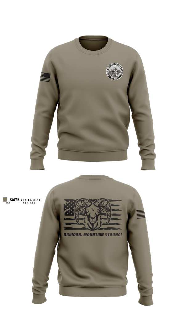 Crew Neck Sweatshirt, 650th RSG, Army, Teamtime, Team time, sublimation, custom sports apparel, team uniforms, spirit wear, spiritwear, sports uniforms, custom shirts, team store, custom team store, fundraiser sports, apparel fundraiser