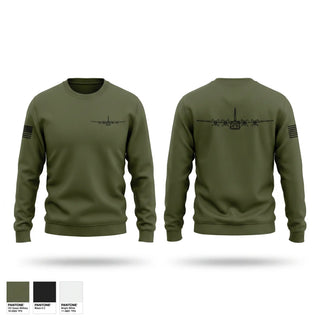 Crew Neck Sweatshirt, GUTS AIRLINE, Air Force, Teamtime, Team time, sublimation, custom sports apparel, team uniforms, spirit wear, spiritwear, sports uniforms, custom shirts, team store, custom team store, fundraiser sports, apparel fundraiser