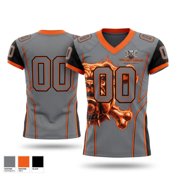 Football Jersey, YFL Bulldogs, , Teamtime, Team time, sublimation, custom sports apparel, team uniforms, spirit wear, spiritwear, sports uniforms, custom shirts, team store, custom team store, fundraiser sports, apparel fundraiser