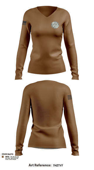Womens Long Sleeve Vneck Shirt, , Police, Teamtime, Team time, sublimation, custom sports apparel, team uniforms, spirit wear, spiritwear, sports uniforms, custom shirts, team store, custom team store, fundraiser sports, apparel fundraiser