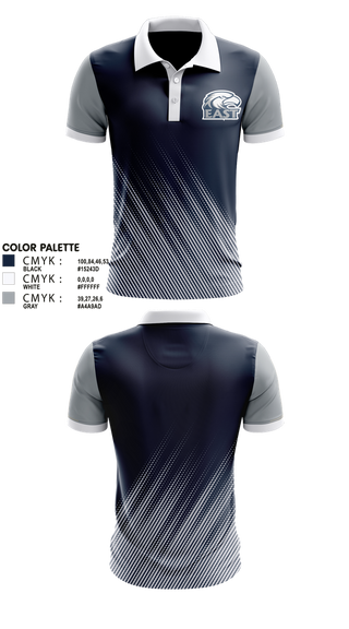 Short Sleeve Performance Polo, East Jackson Wrestling, Wrestling, Teamtime, Team time, sublimation, custom sports apparel, team uniforms, spirit wear, spiritwear, sports uniforms, custom shirts, team store, custom team store, fundraiser sports, apparel fundraiser