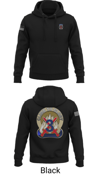 Hoodie, 3rd Brigade, 10th Mountain Division, Army, Teamtime, Team time, sublimation, custom sports apparel, team uniforms, spirit wear, spiritwear, sports uniforms, custom shirts, team store, custom team store, fundraiser sports, apparel fundraiser