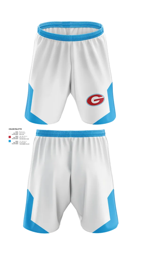 Athletic Shorts With Pockets, Granger Lancers Football, , Teamtime, Team time, sublimation, custom sports apparel, team uniforms, spirit wear, spiritwear, sports uniforms, custom shirts, team store, custom team store, fundraiser sports, apparel fundraiser