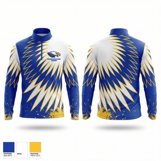 Quarter Zip Jacket, Milburn High School Baseball, Baseball, Teamtime, Team time, sublimation, custom sports apparel, team uniforms, spirit wear, spiritwear, sports uniforms, custom shirts, team store, custom team store, fundraiser sports, apparel fundraiser
