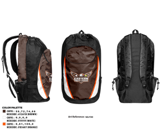 Gear Bag, Eastern Youth League, Baseball, Teamtime, Team time, sublimation, custom sports apparel, team uniforms, spirit wear, spiritwear, sports uniforms, custom shirts, team store, custom team store, fundraiser sports, apparel fundraiser