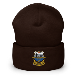 Echo Co. 2nd battalion, 25th Marine Regiment 27533051 Cuffed Beanie | Yupoong 1501KC