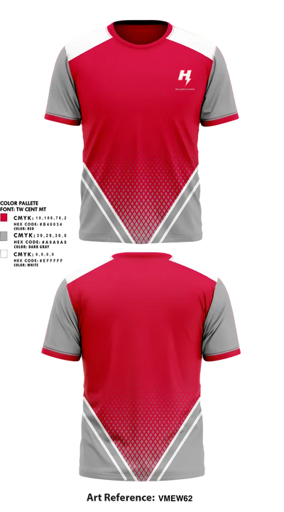 Flashes  Short Sleeve Performance Shirt - 1