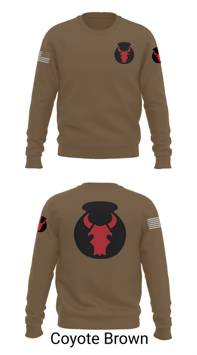 2nd Brigade Combat Team, 34th Infantry Division 70641214 Crew Neck Sweatshirt - 5