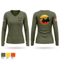 MIARNG RRB Women's Long Sleeve V-neck Shirt - 1