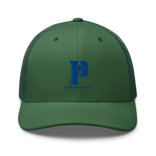 Perry High School Commodores Retro Trucker Hat | Yupoong 6606