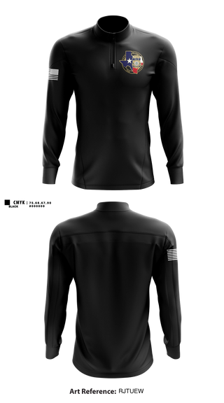 Quarter Zip Jacket, San Angelo fug ops, Police, Teamtime, Team time, sublimation, custom sports apparel, team uniforms, spirit wear, spiritwear, sports uniforms, custom shirts, team store, custom team store, fundraiser sports, apparel fundraiser