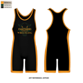 Porterville High School Wrestling 44351185 Wrestling Singlet - 1
