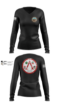 650th RSG 25521294 Women's Long Sleeve V-neck Shirt - 8