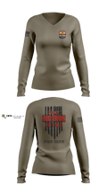 Big Iron Women's Long Sleeve V-neck Shirt - 4
