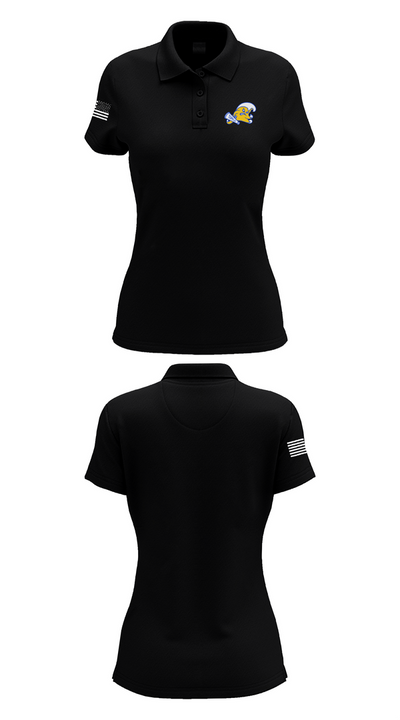 Tupelo Varsity Cheer 97281390 Women's Short Sleeve Performance Polo  - 36